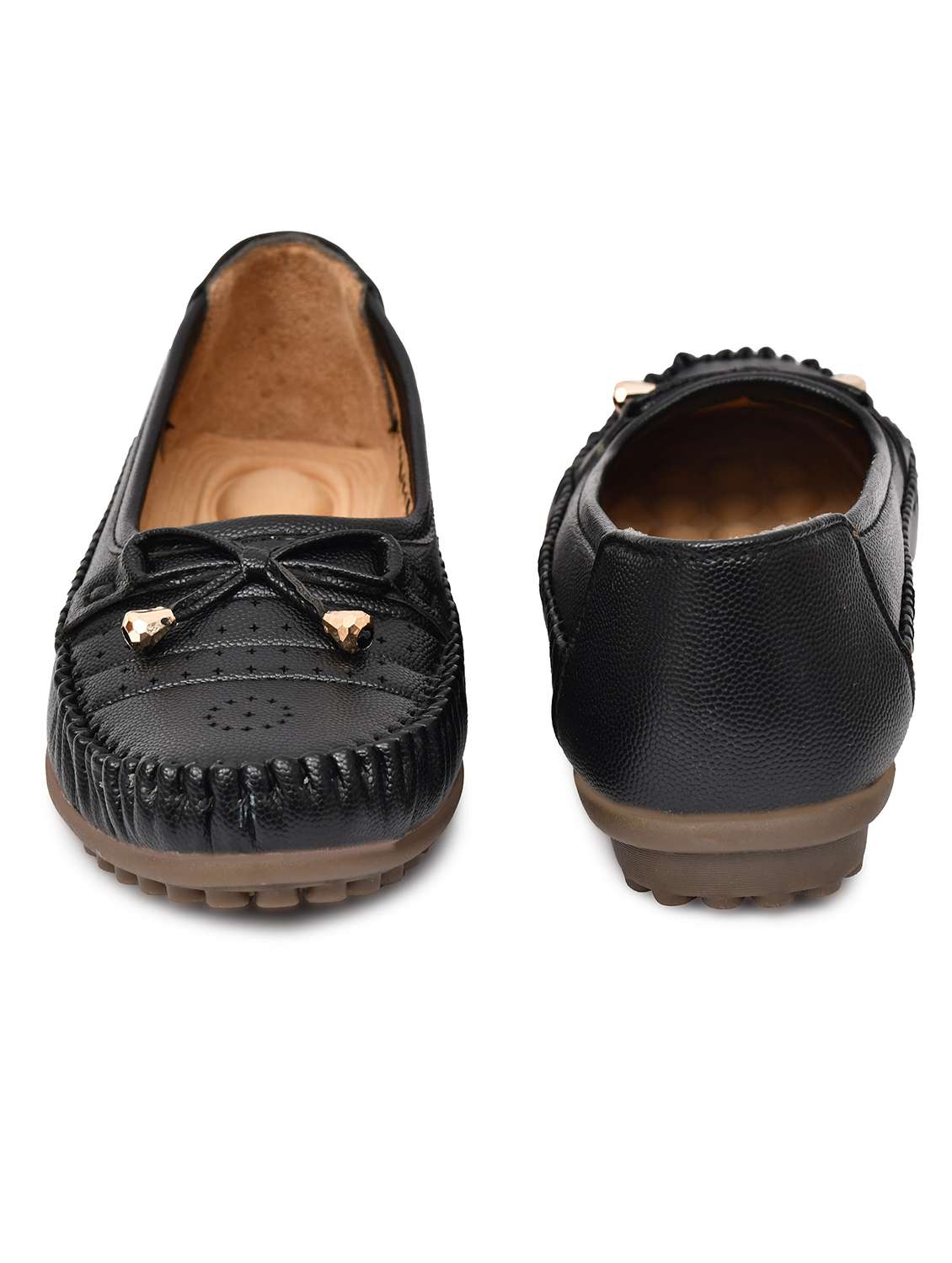 women black slip on ballerina - 22141993 - Standard Image - 4