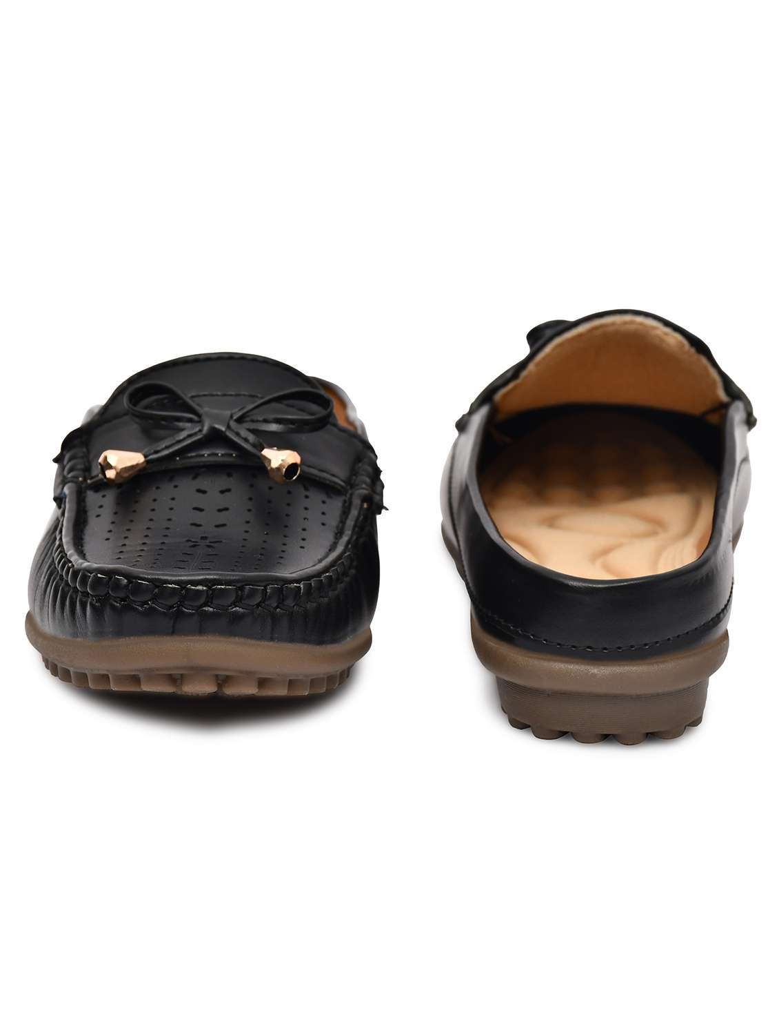 women solid slip on mules - 22142002 - Standard Image - 4