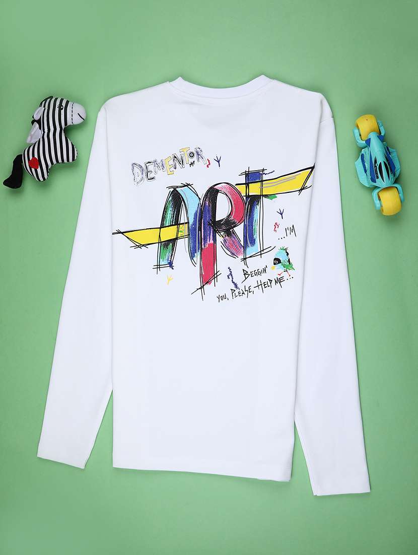 boys printed long sleeve t-shirt - 22142016 -  Standard Image - 1
