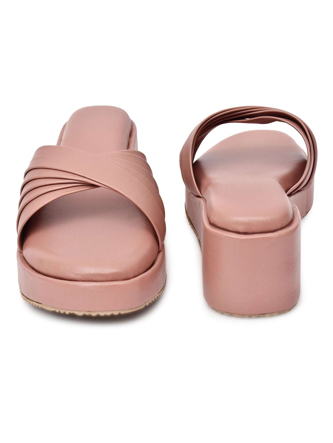 women solid slip on wedge - 22142037 - Standard Image - 4