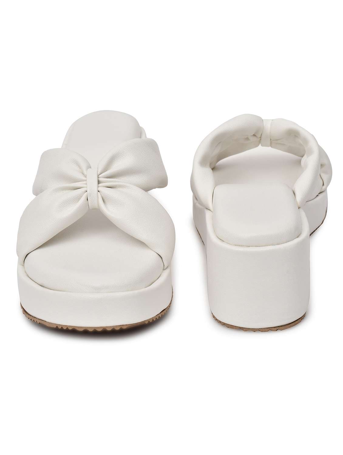 women solid slip on wedge - 22142047 - Standard Image - 4