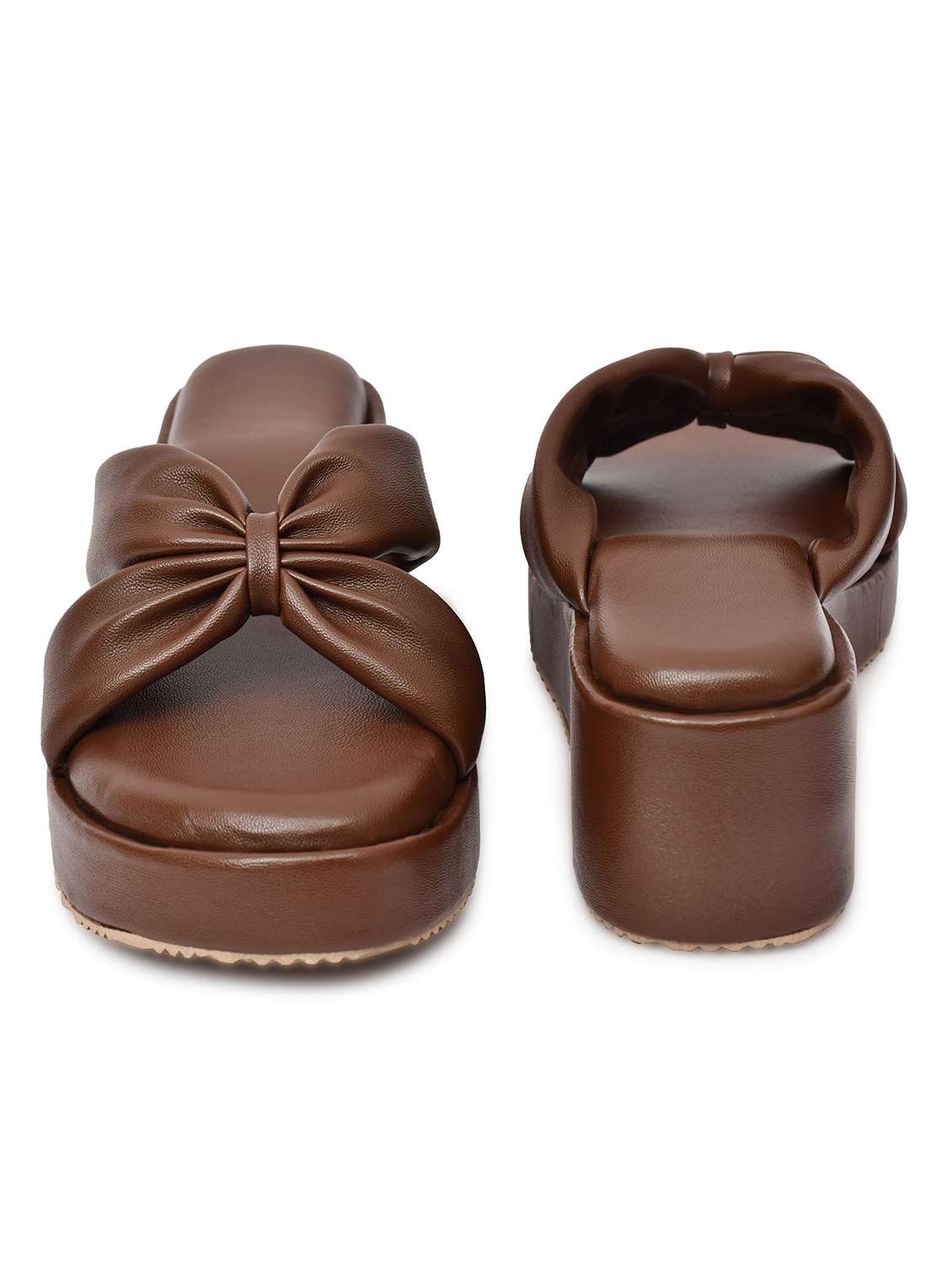 women solid slip on wedge - 22142048 - Standard Image - 4