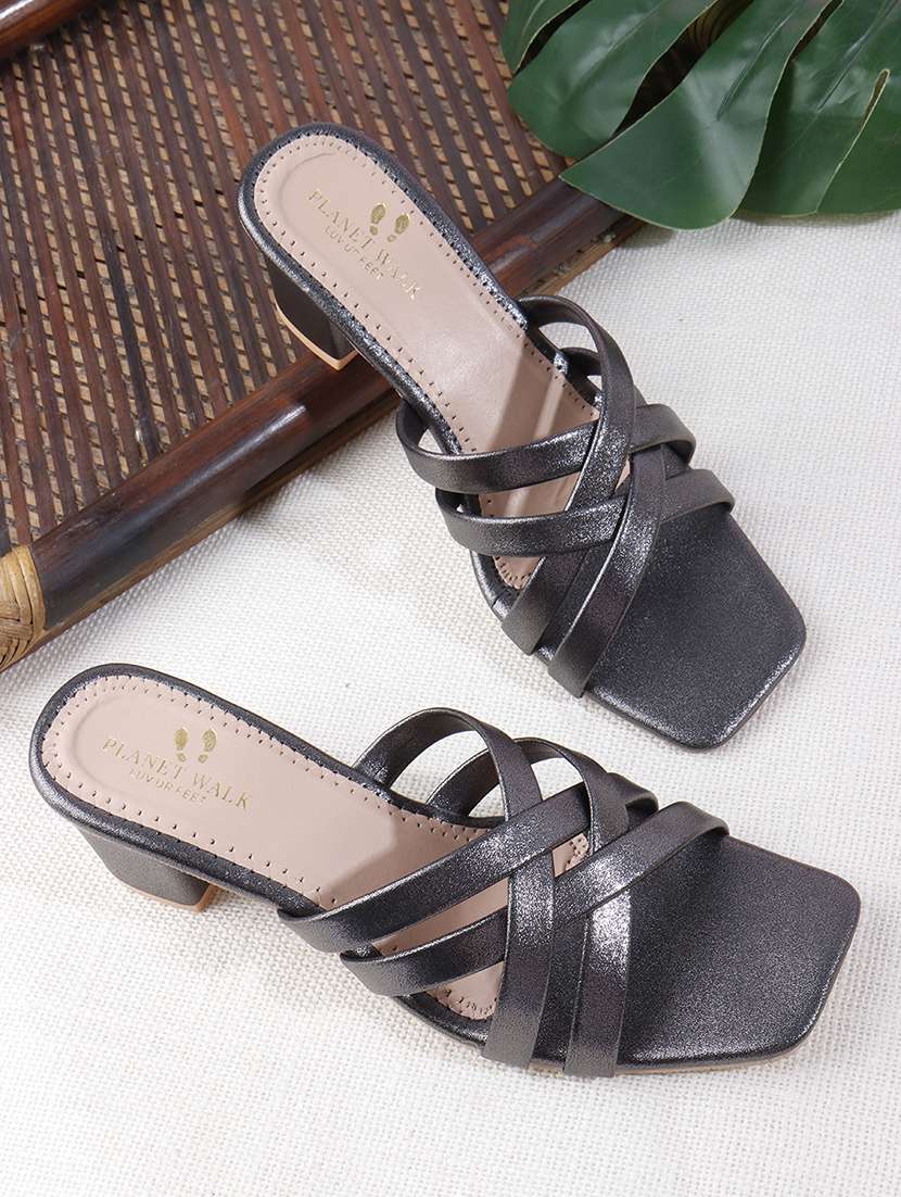 women slip on block heel sandal - 22142062 -  Zoom Image - 0