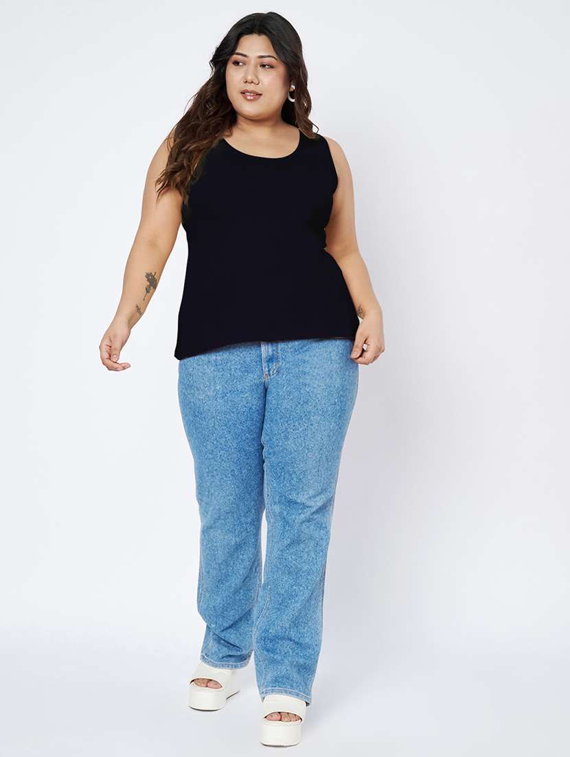 women plus size solid sleeveless camisole - 22142344 -  Standard Image - 4