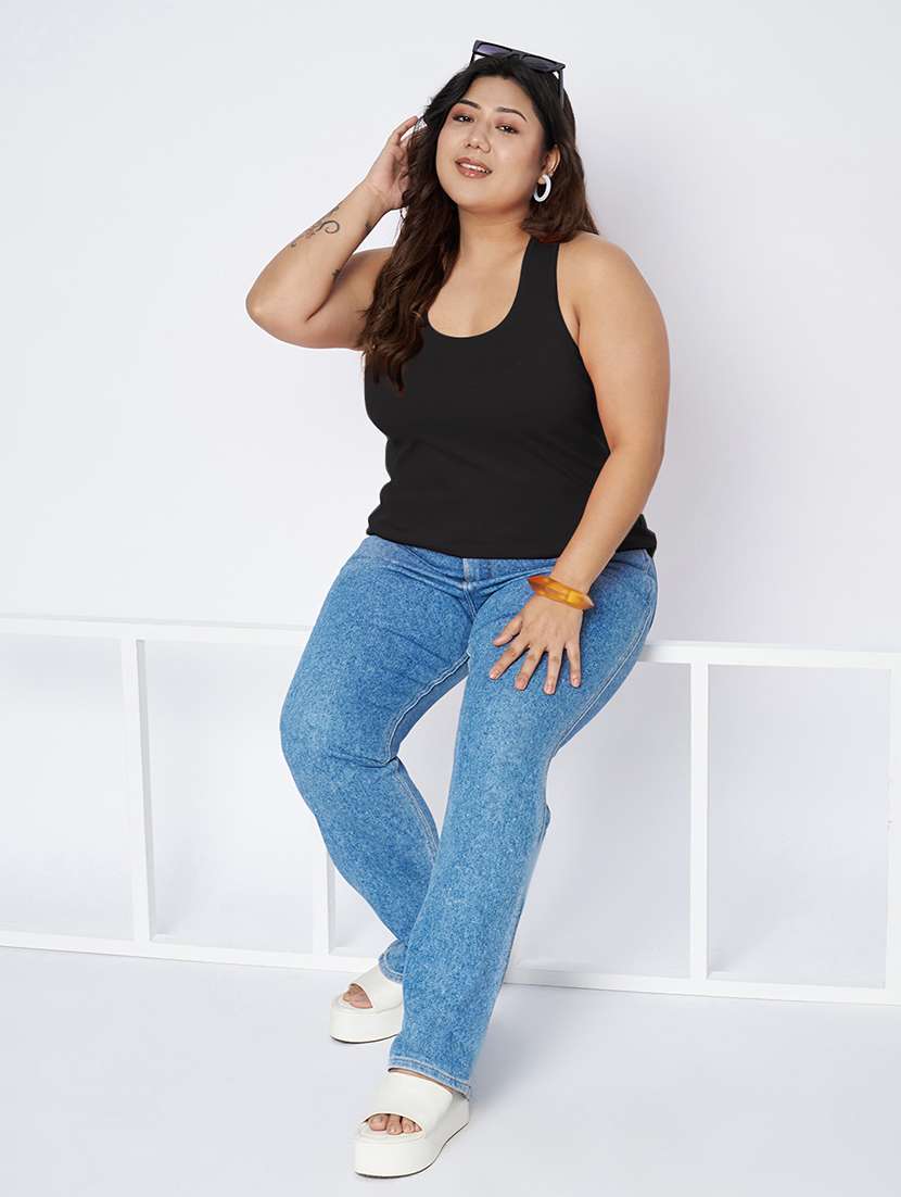 women plus size solid sleeveless camisole - 22142348 - Standard Image - 4