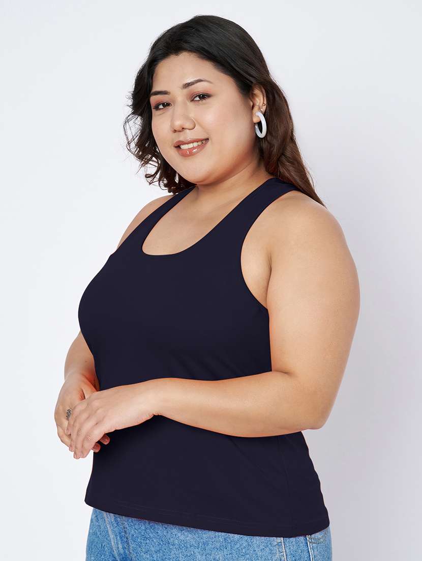 women plus size solid sleeveless camisole - 22142353 -  Standard Image - 1