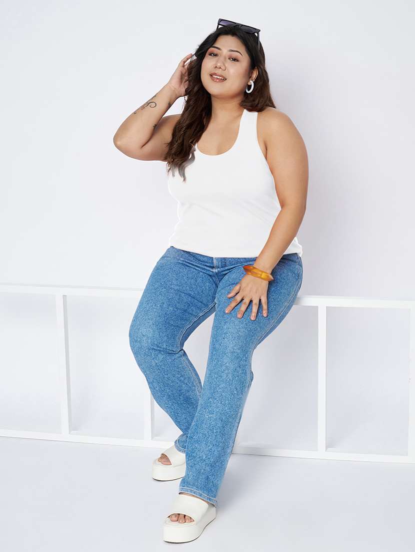 women plus size solid sleeveless camisole - 22142354 - Standard Image - 4