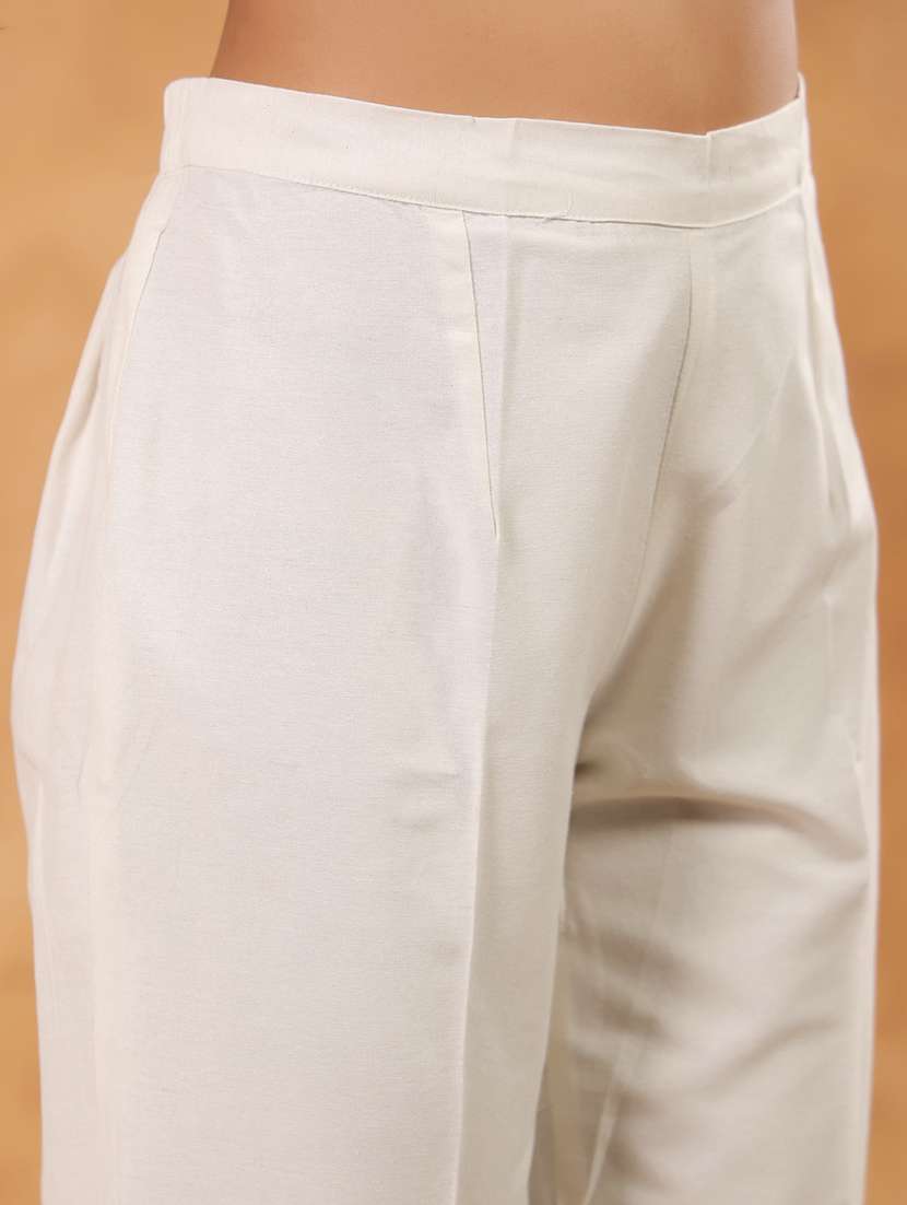 women printed three quarter sleeve ethnic co-ord set - 22142386 - Standard Image - 6