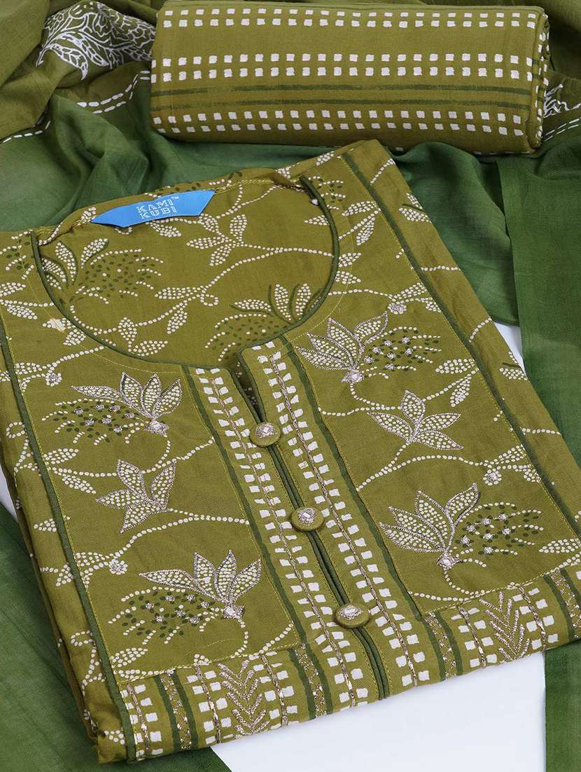 Women Printed Unstitched Suit Set - 22142479 -  Standard Image - 1
