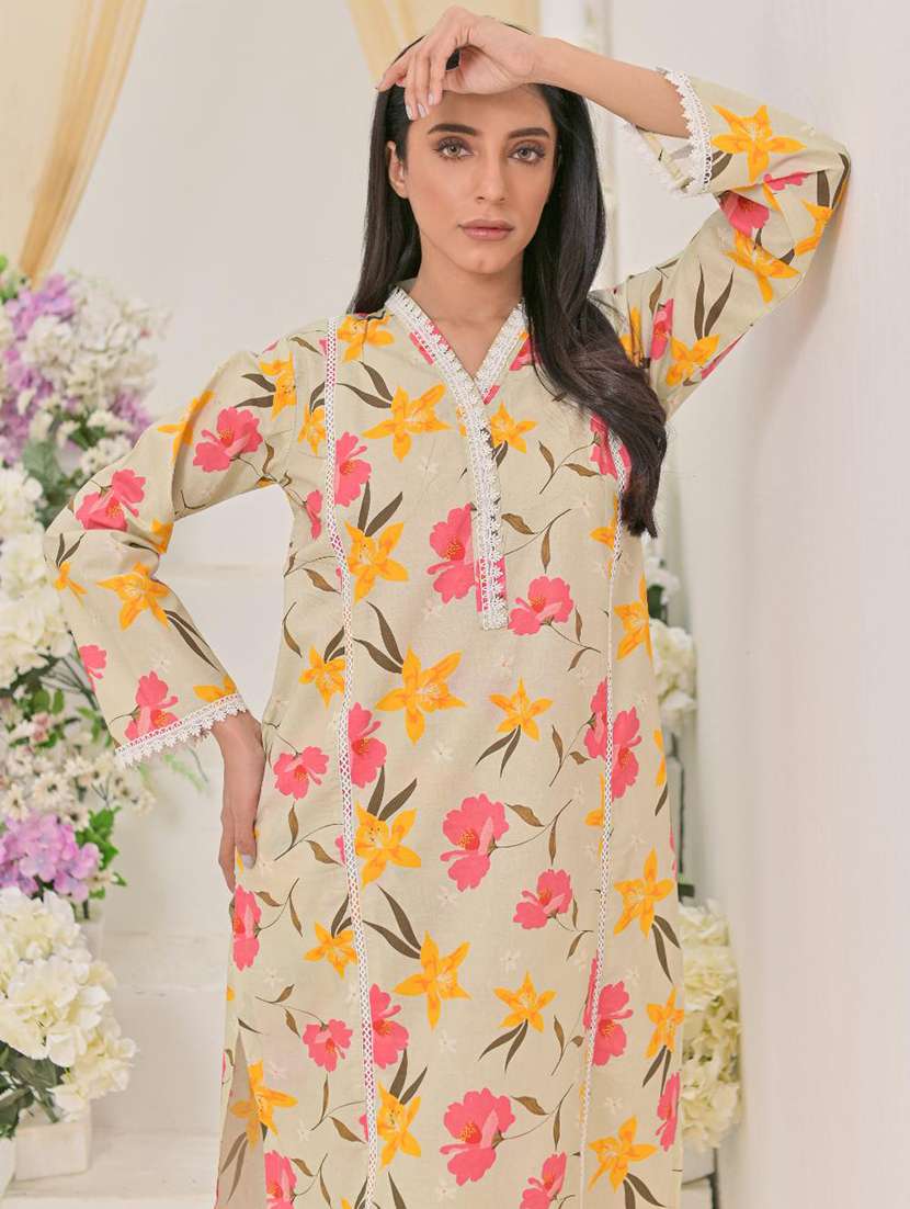 women floral print bell sleeve co-ord set - 22142581 -  Standard Image - 4