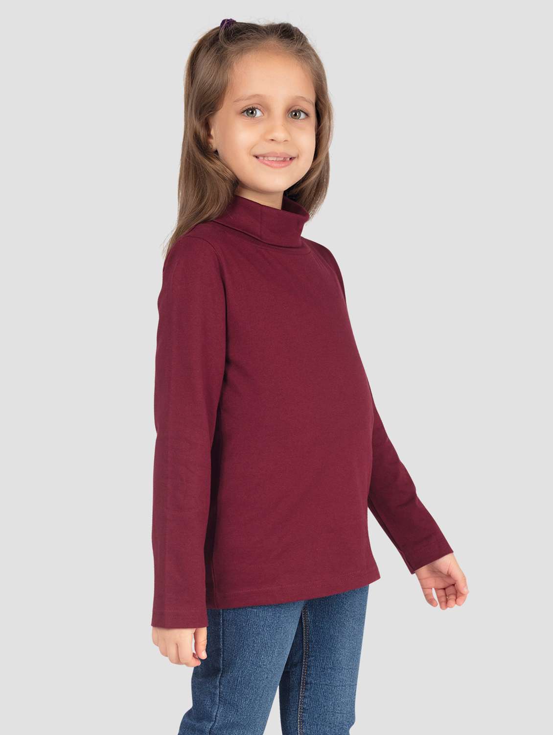 Girls Pack Of 2 Solid Long Sleeve Tee - 22142722 -  Standard Image - 1