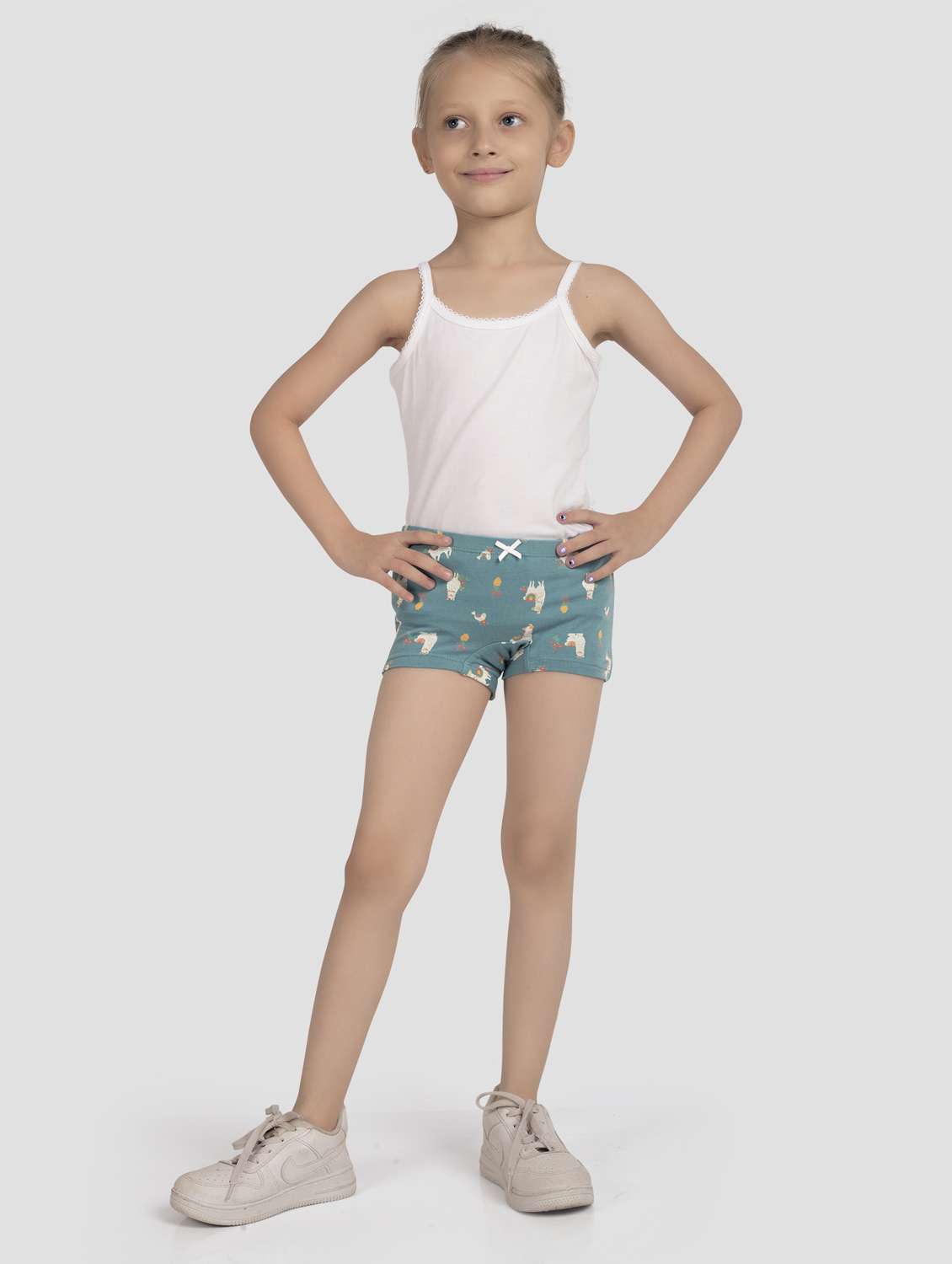 girls pack of 3 printed bloomer - 22142736 -  Standard Image - 4