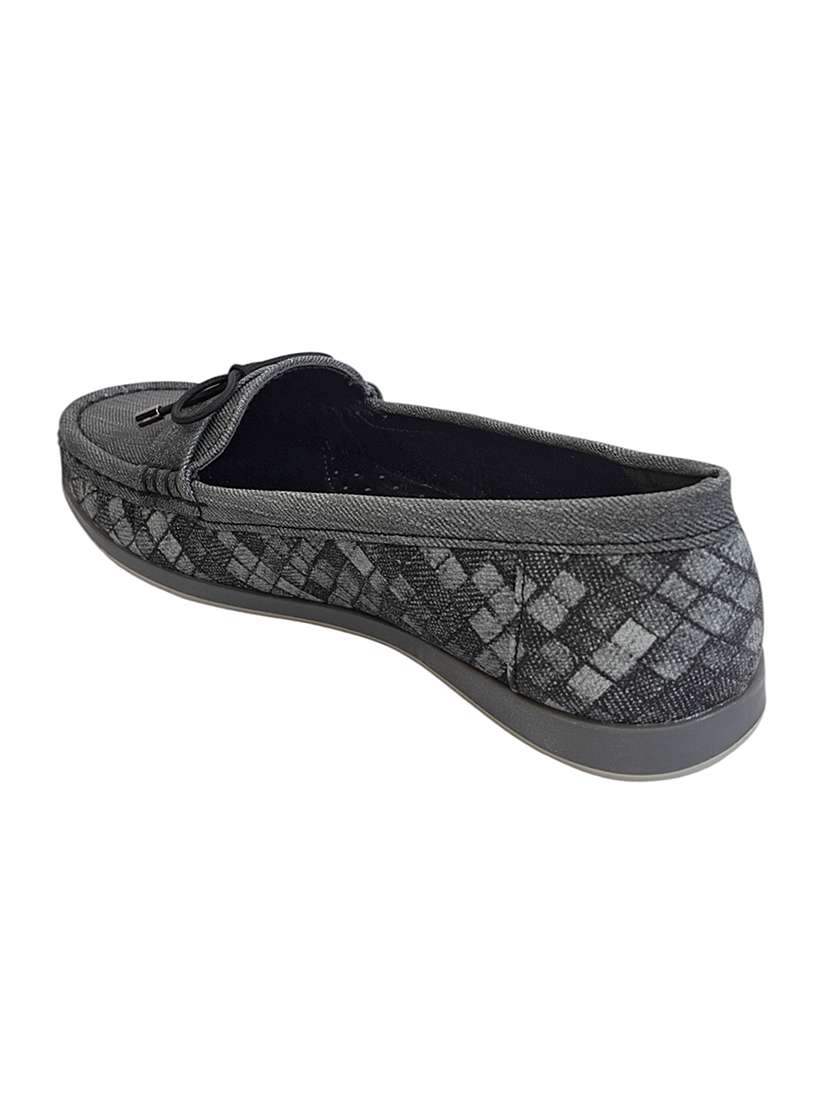 women black slip on loafer - 22142748 - Standard Image - 4