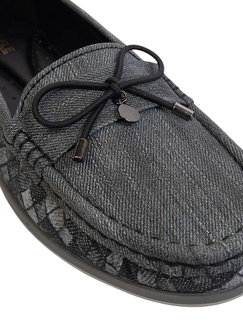 women black slip on loafer - 22142748 - Standard Image - 6