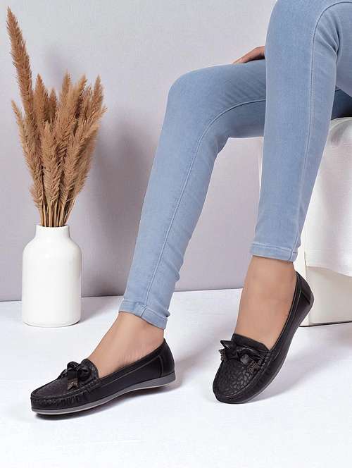 women black slip on loafer - 22142750 - Standard Image - 0