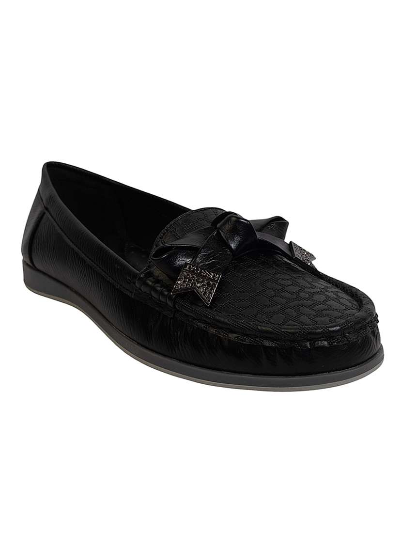 women black slip on loafer - 22142750 - Standard Image - 1