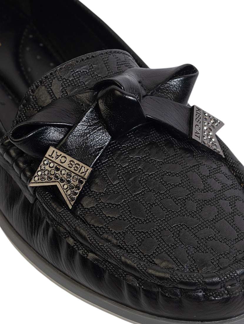 women black slip on loafer - 22142750 - Standard Image - 6
