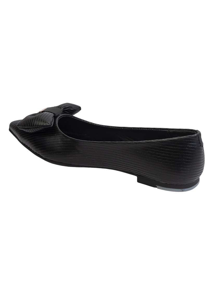 women black slip on ballerina - 22142755 - Standard Image - 4