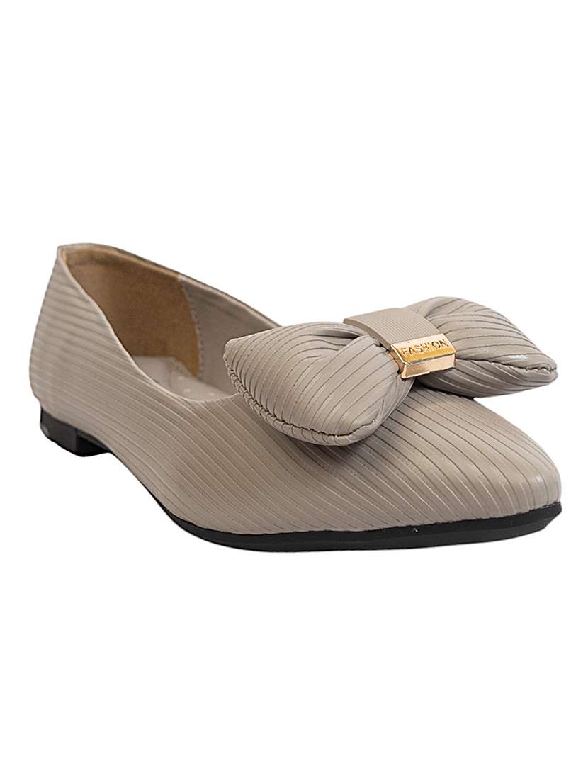 women grey slip on ballerina - 22142756 -  Standard Image - 1