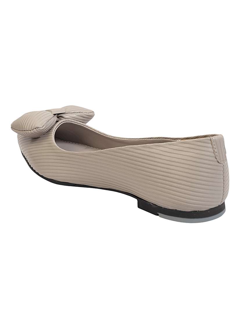 women grey slip on ballerina - 22142756 - Standard Image - 4