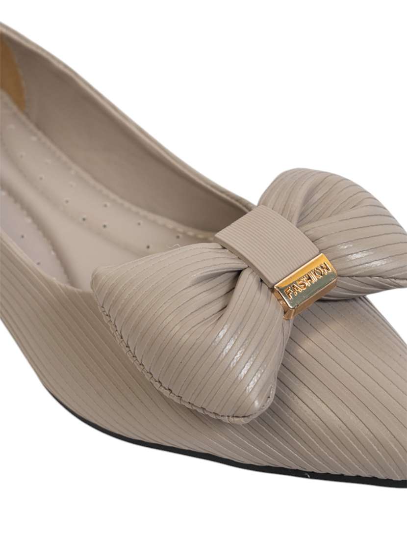 women grey slip on ballerina - 22142756 - Standard Image - 6