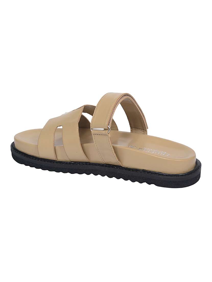 women solid slip on sandal - 22142762 - Standard Image - 4