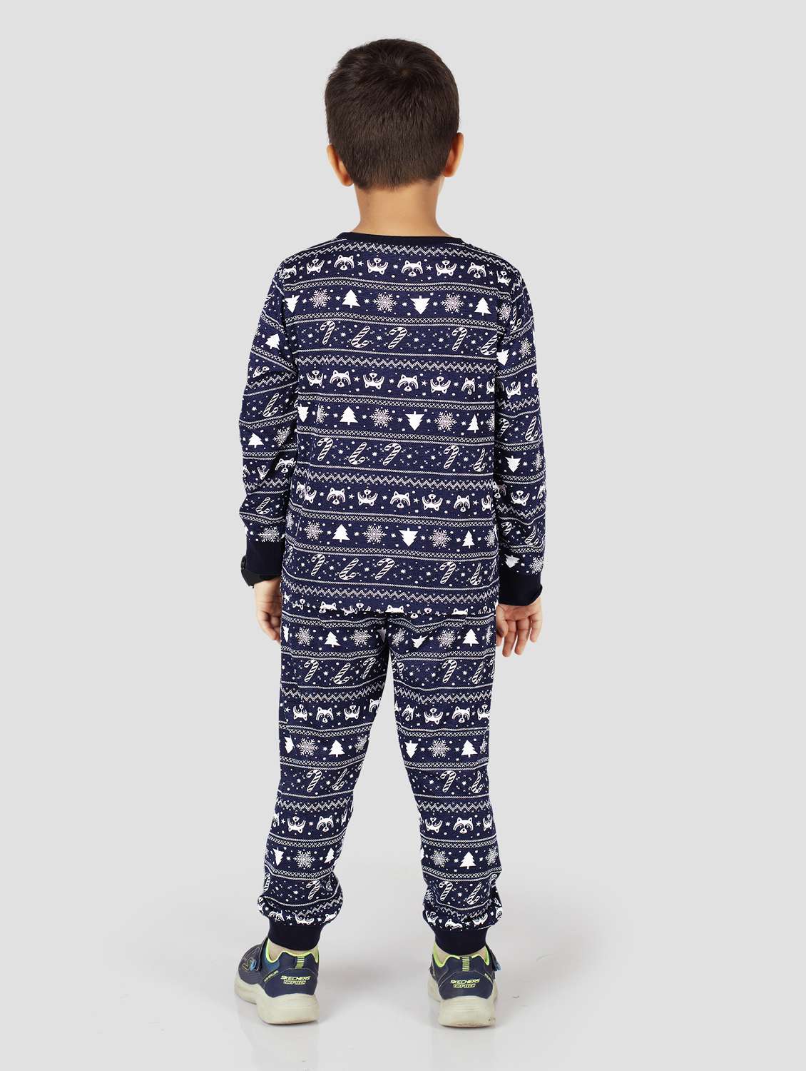 boys printed long sleeve co-ord set - 22142870 -  Standard Image - 1