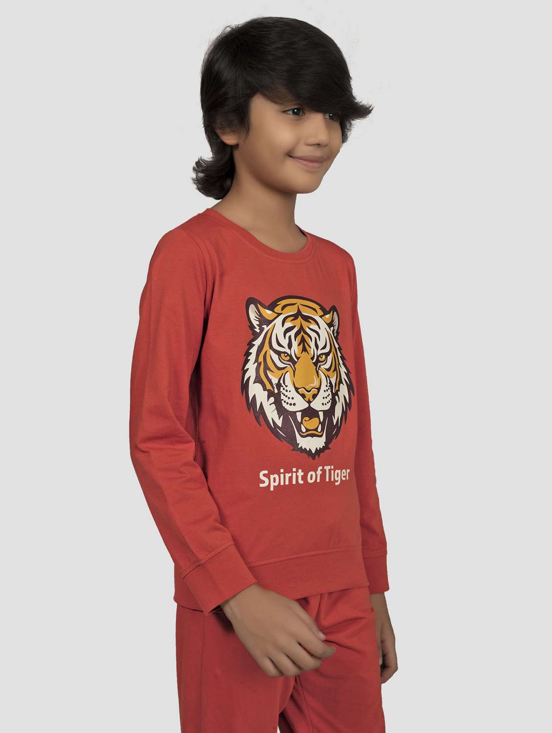 boys printed long sleeve pyjama set nightwear - 22142874 -  Standard Image - 1