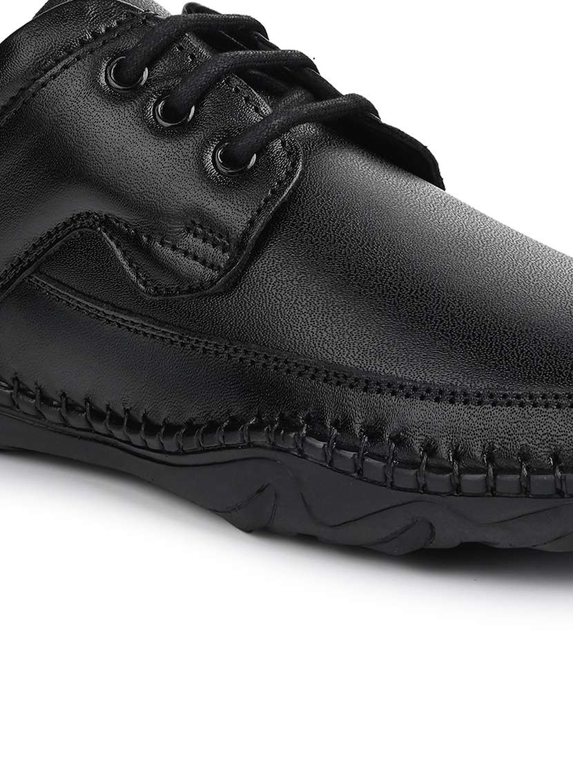 men black lace-up derby - 22142901 -  Standard Image - 4