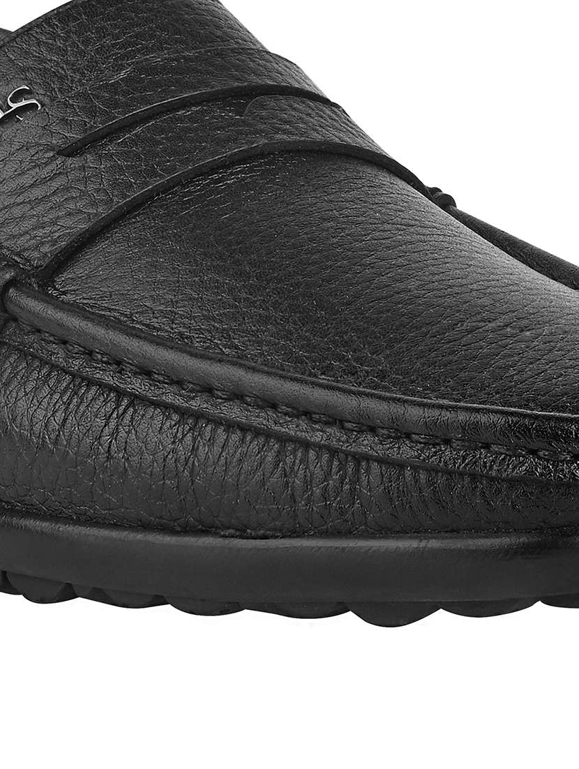 men black slip on loafer - 22142906 -  Standard Image - 4