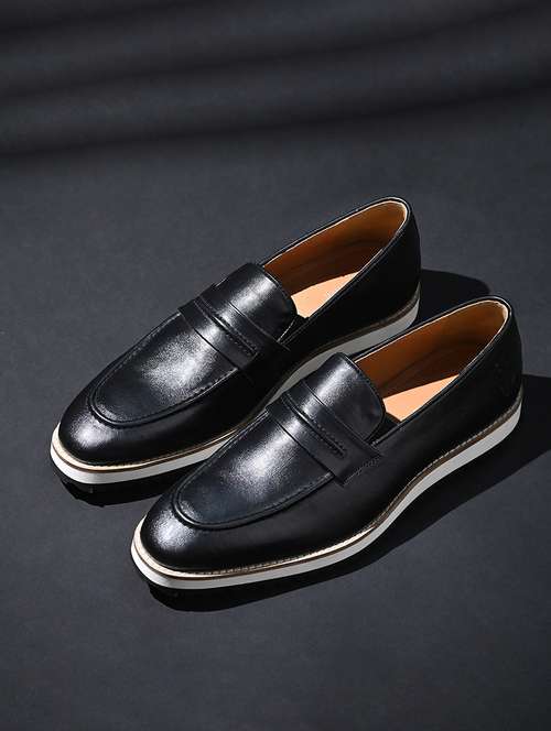 men black slip on loafer - 22142911 -  Standard Image - 0