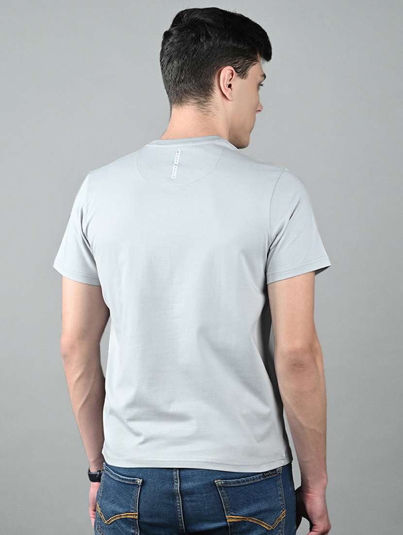 men solid short sleeve regular fit t-shirt - 22142947 -  Standard Image - 1