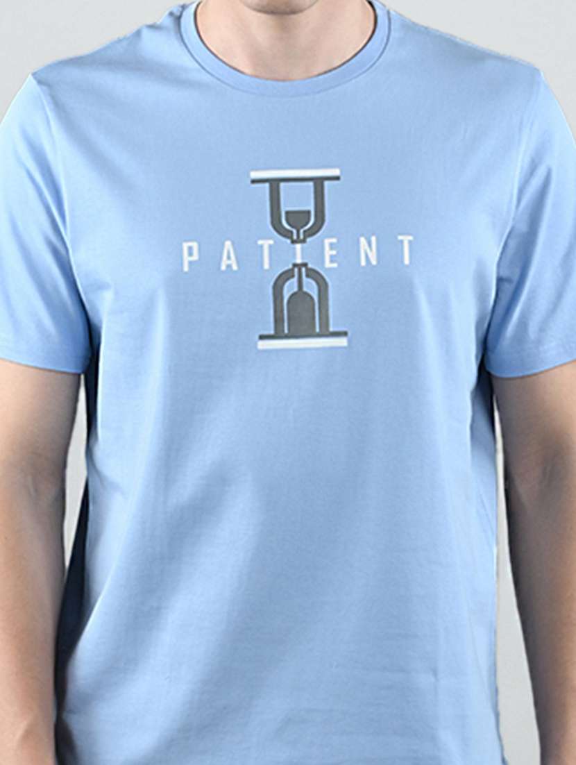 men printed short sleeve regular fit t-shirt - 22142949 -  Standard Image - 4