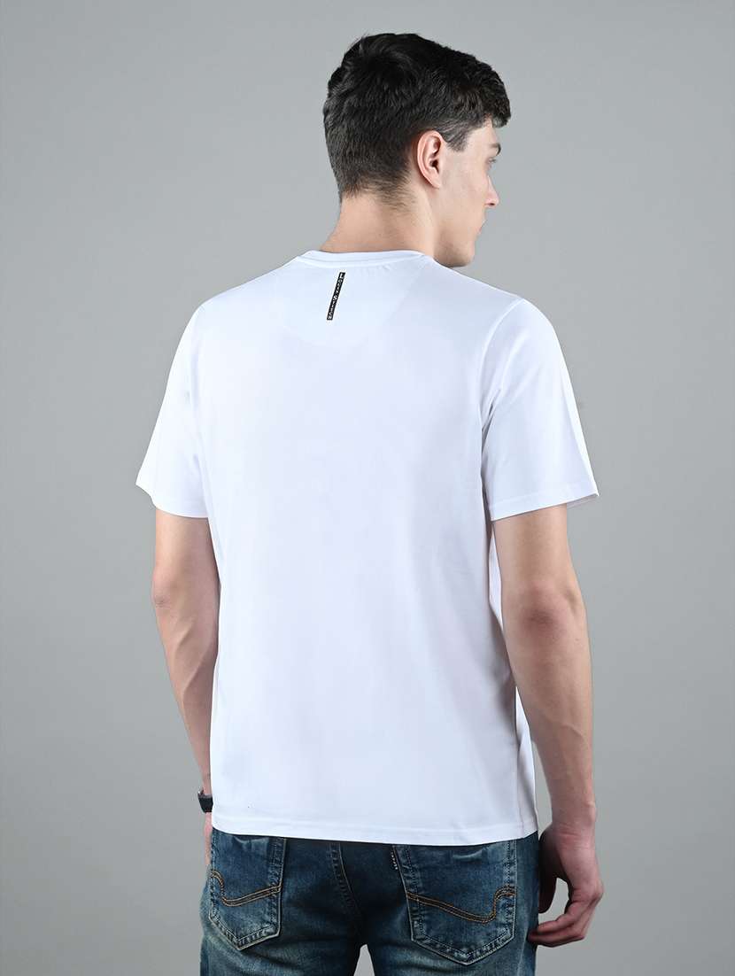 men solid short sleeve regular fit t-shirt - 22142950 - Standard Image - 1