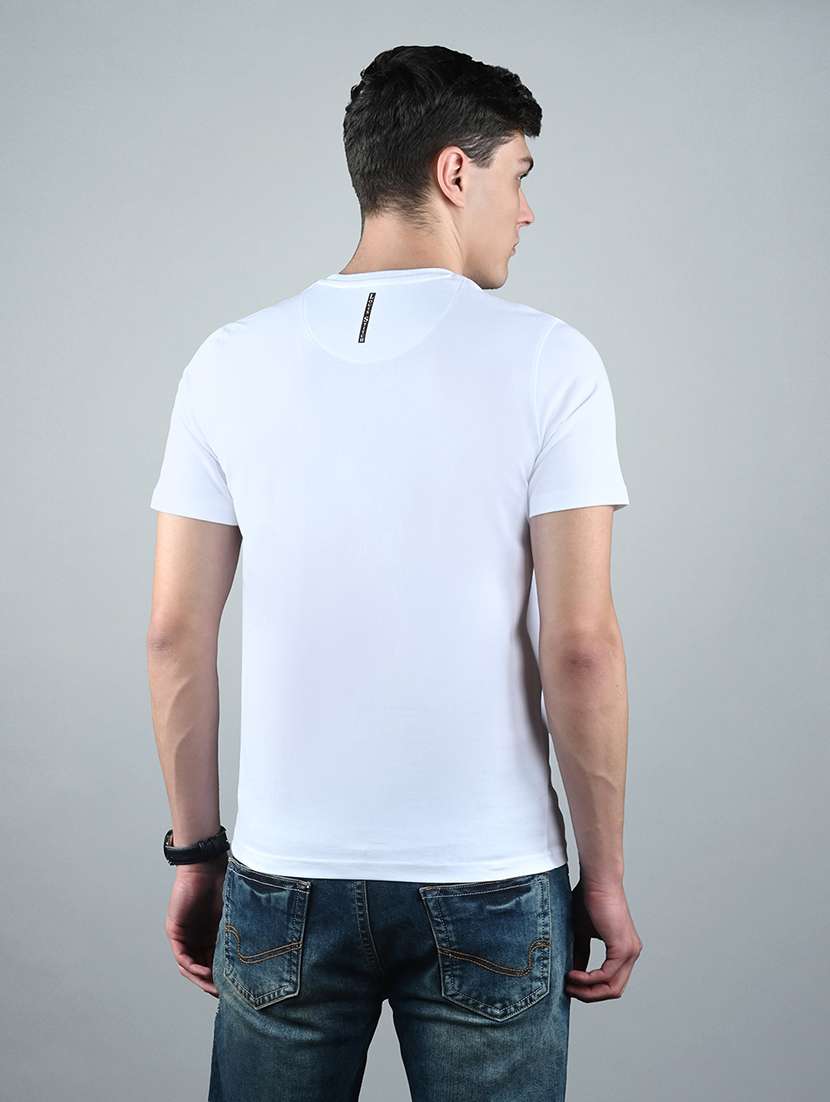 men printed short sleeve regular fit t-shirt - 22142954 - Standard Image - 1
