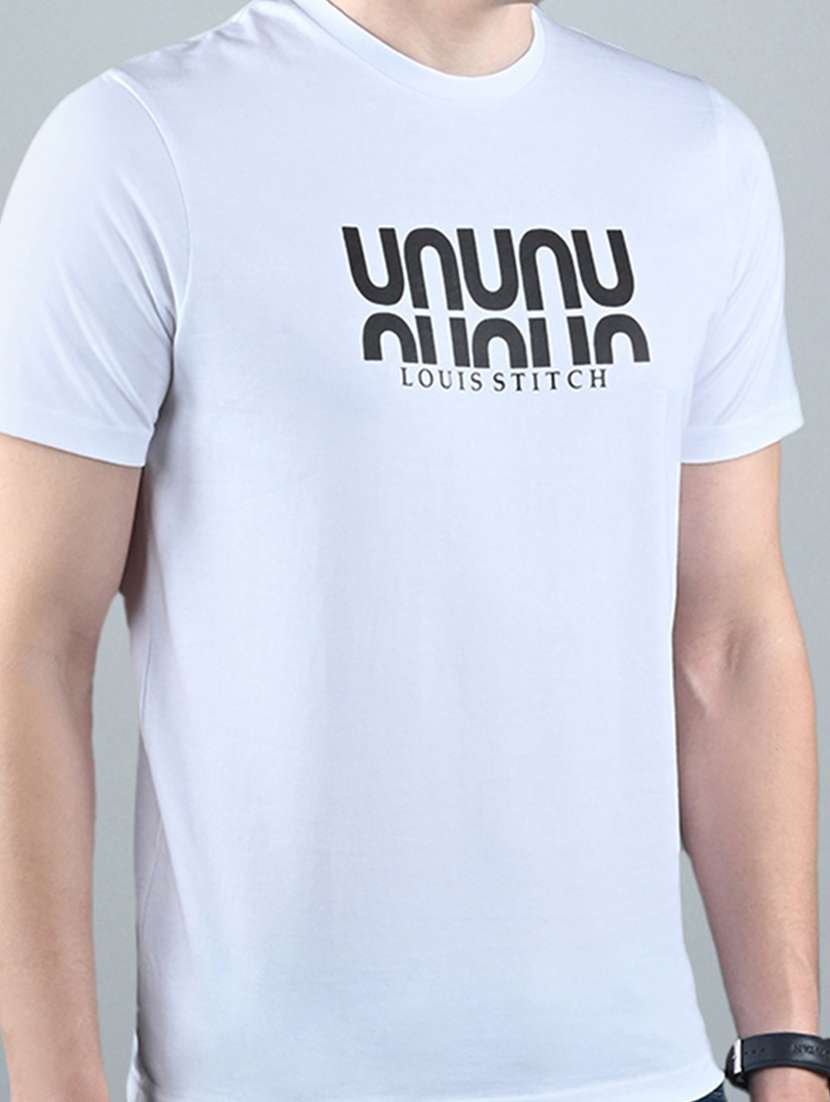 men printed short sleeve regular fit t-shirt - 22142954 - Standard Image - 4