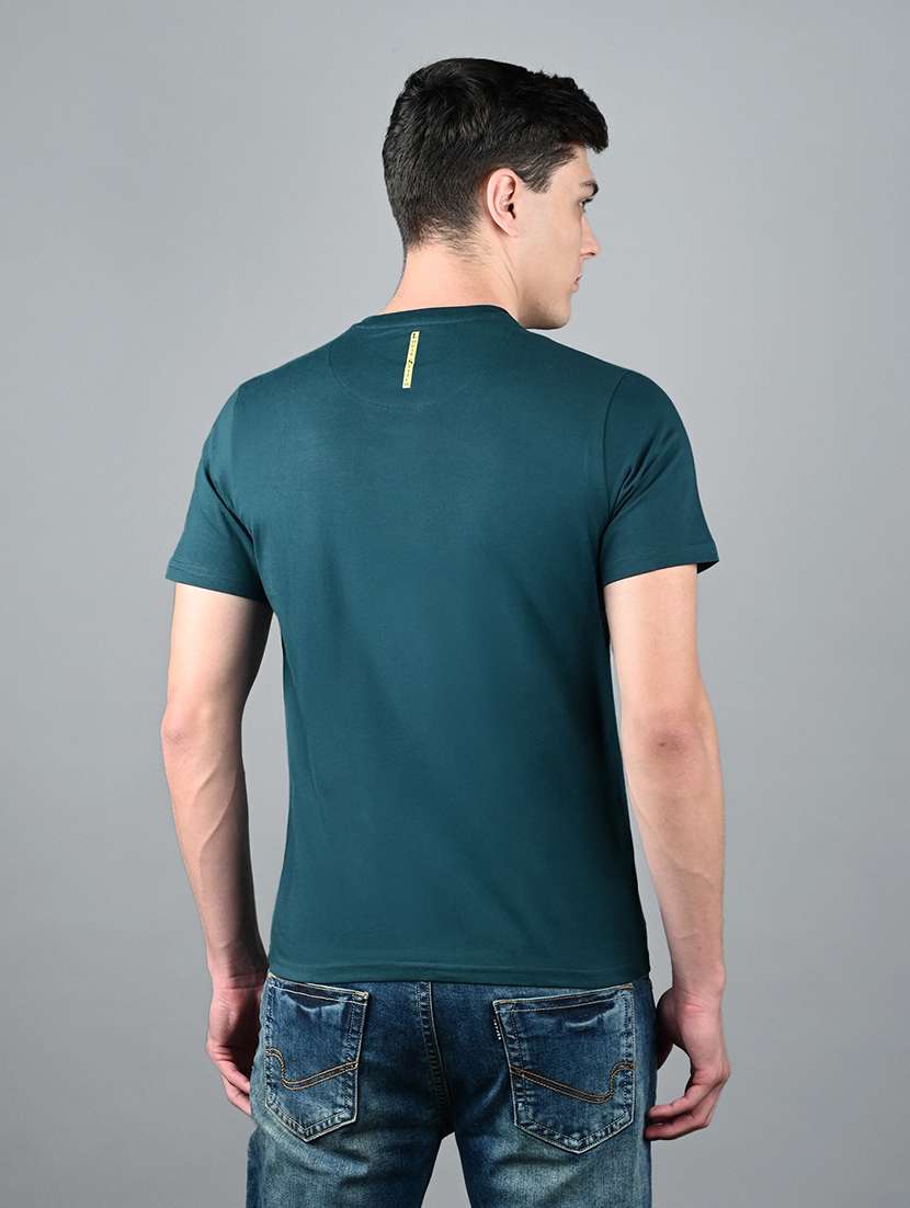 men printed short sleeve regular fit t-shirt - 22142955 -  Standard Image - 1
