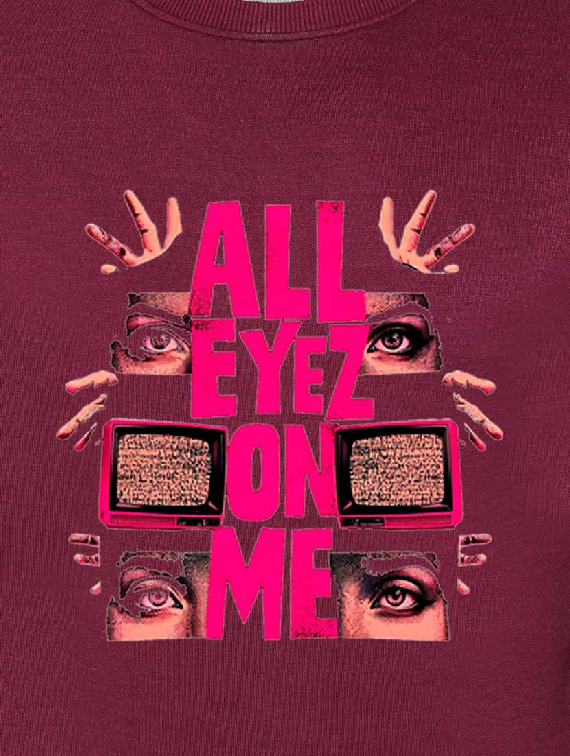 men front print long sleeve regular fit sweatshirt - 22143061 -  Standard Image - 4