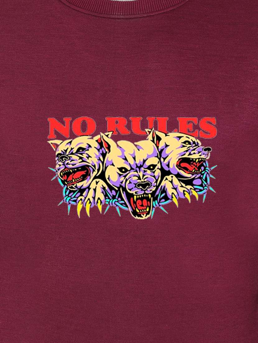 men chest print long sleeve regular fit sweatshirt - 22143073 -  Standard Image - 4