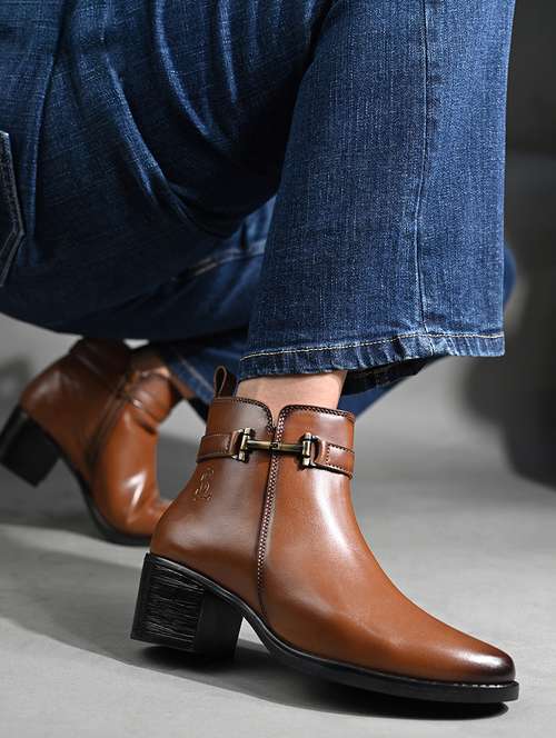 women solid slip on ankle s boot - 22143588 -  Standard Image - 0