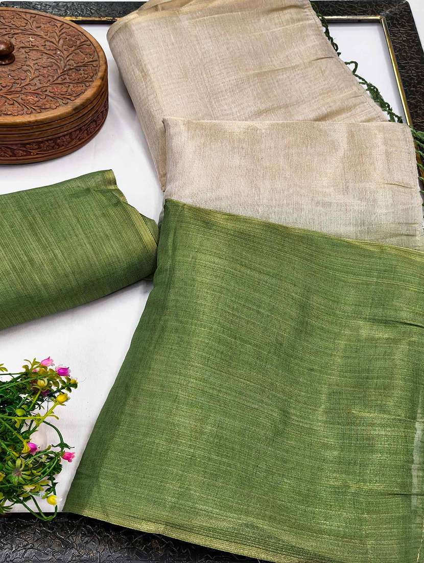 women ombre printed saree with blouse - 22143612 -  Standard Image - 4