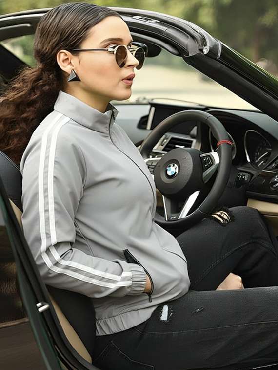 women solid long sleeve jacket - 22143698 -  Standard Image - 1