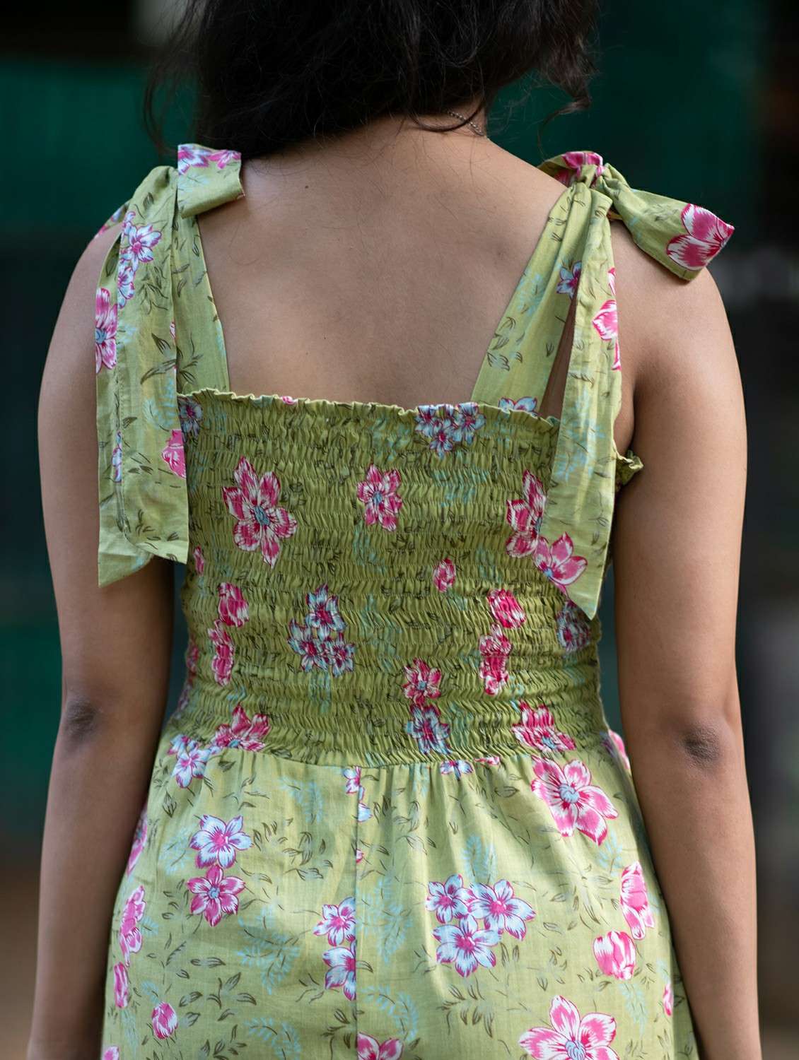women floral print sleeveless jumpsuit - 22143987 - Standard Image - 4