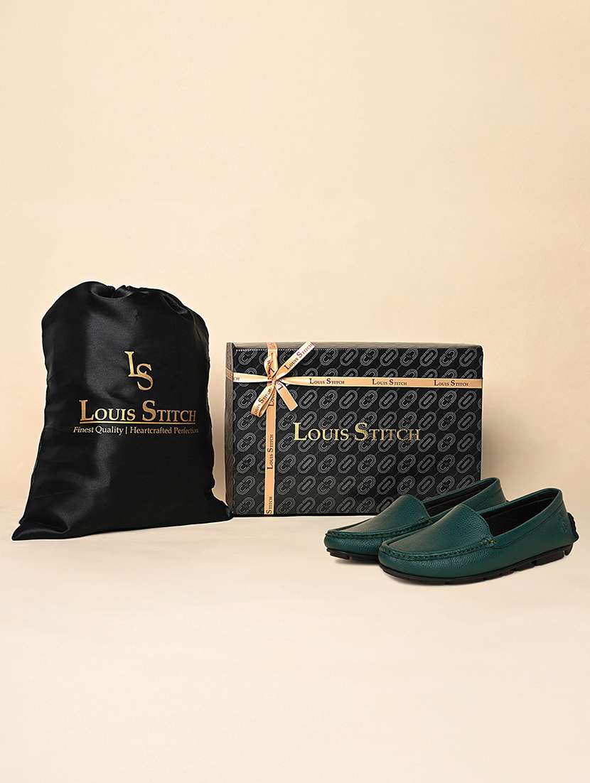 women green slip on loafer - 22143990 -  Standard Image - 1