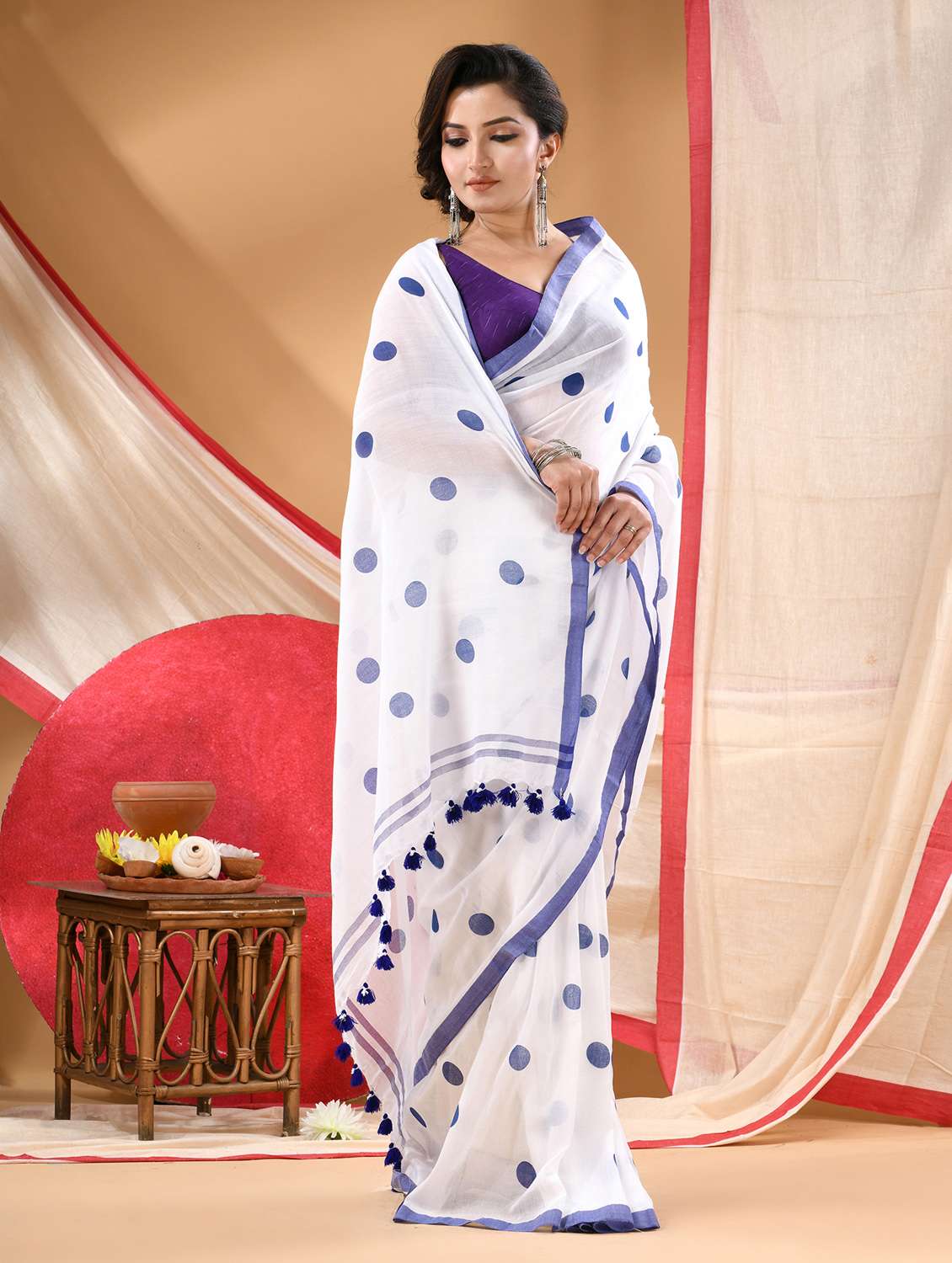 women printed casual wear saree - 22144936 -  Standard Image - 1