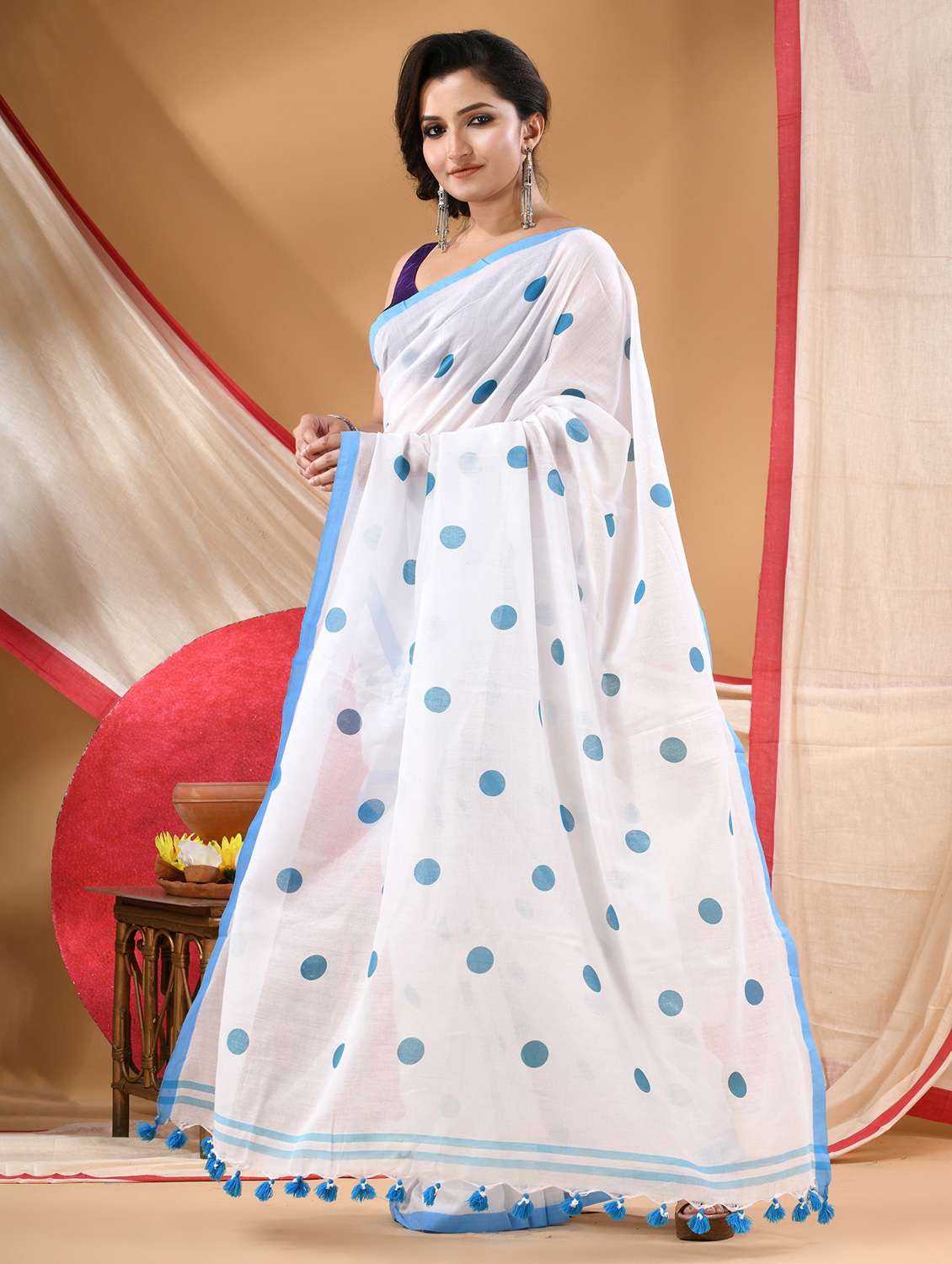 women printed casual wear saree - 22144941 - Standard Image - 1