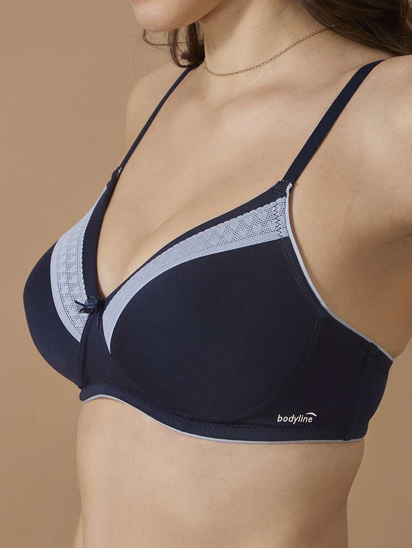 women pack of 2 solid non-wired lightly padded bra - 22145330 -  Standard Image - 6