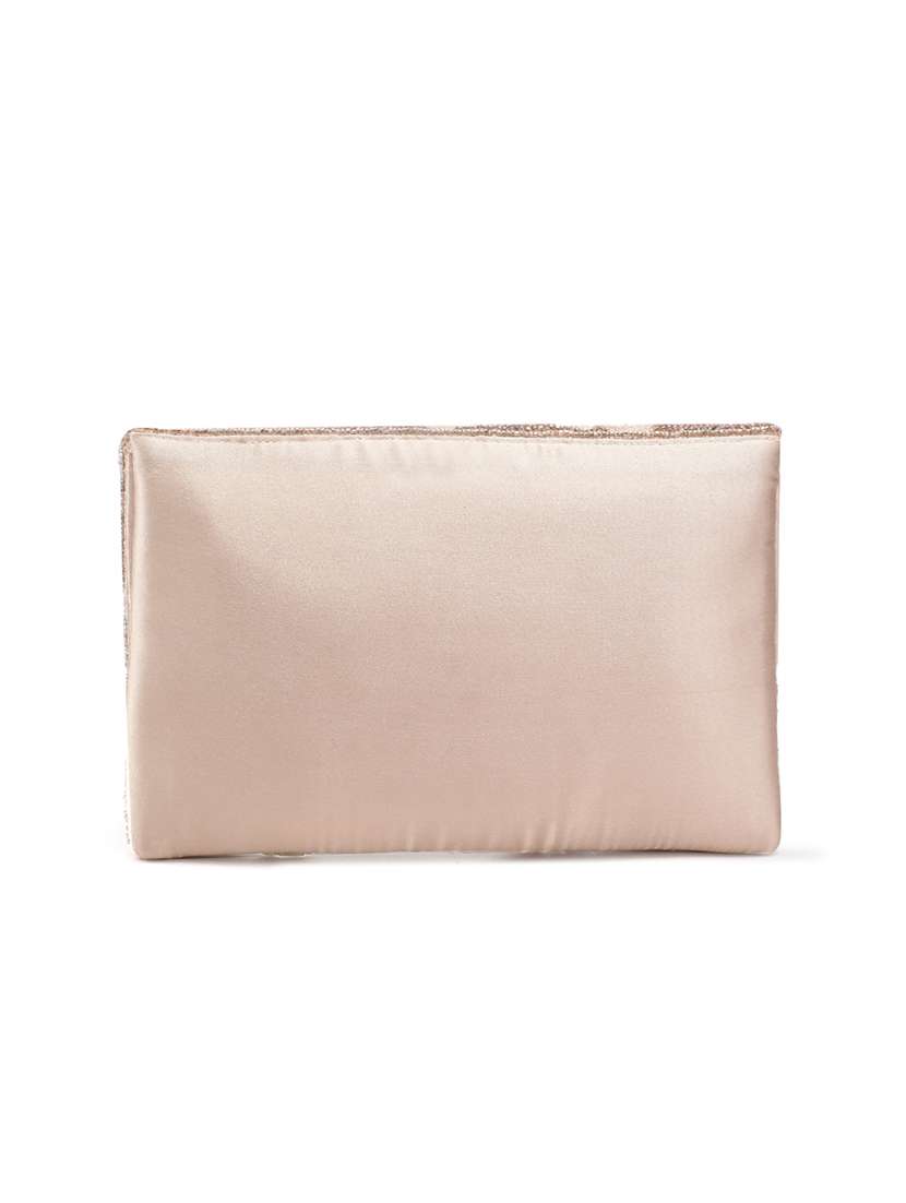 floral embellished satin sling bag party clutch - 22145738 - Standard Image - 1