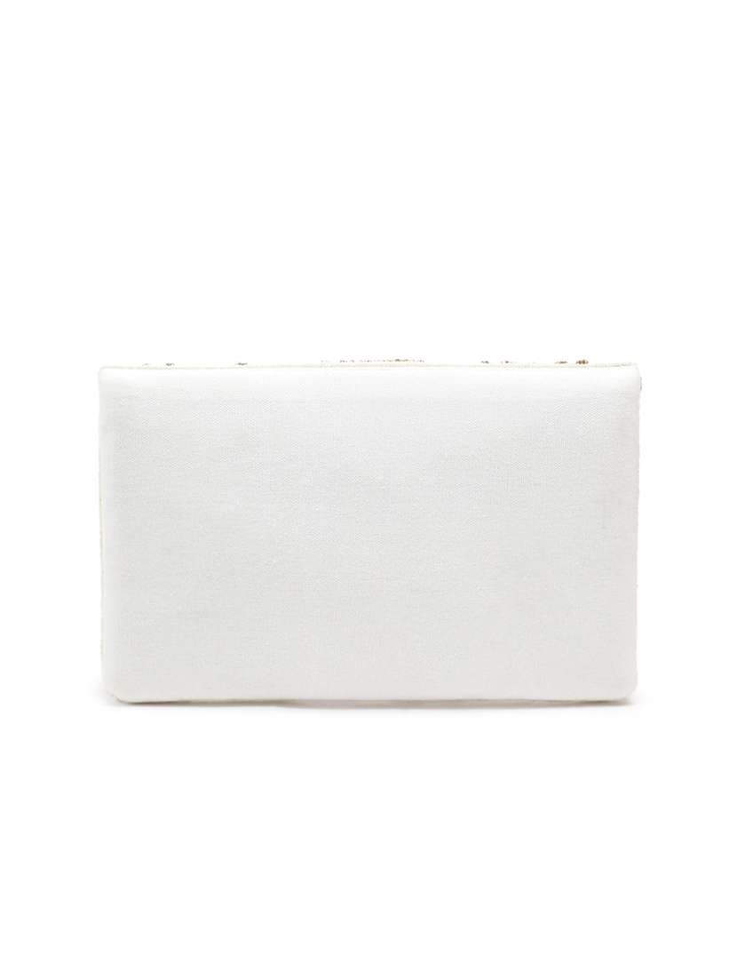 floral embellished off white sling bag - 22145745 -  Standard Image - 1