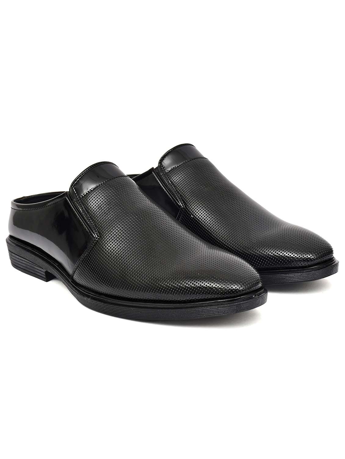 men textured slip on casual shoes - 22146043 - Standard Image - 1
